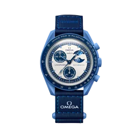 Swatch x Omega Bioceramic "Mission To The Super Blue Moonphase"