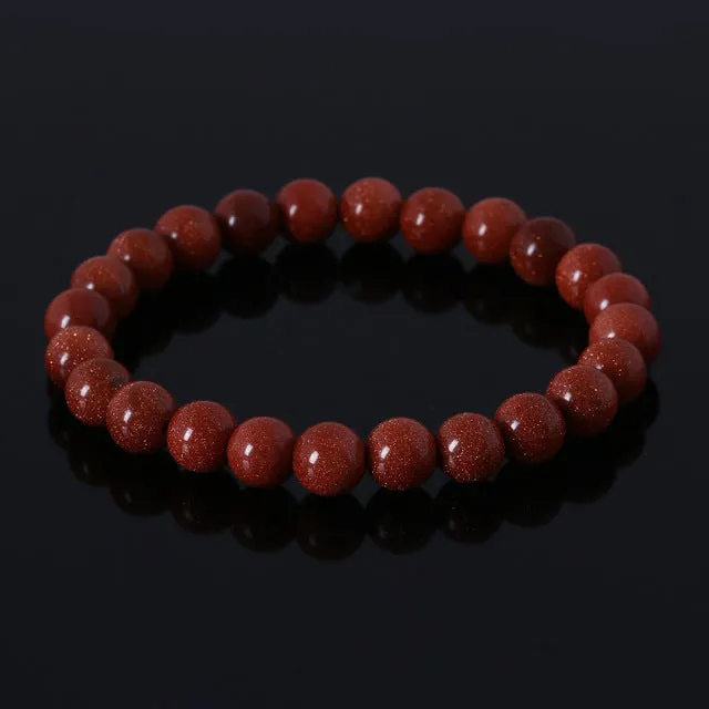 Tiger Eye Bracelets Bangles Elastic Rope Chain Natural Stone Friendship Bracelets For Women and Men Jewelry 2016