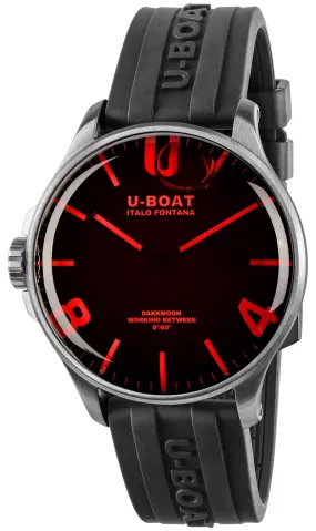 UB Watch Darkmoon 44 Red Glass SS D