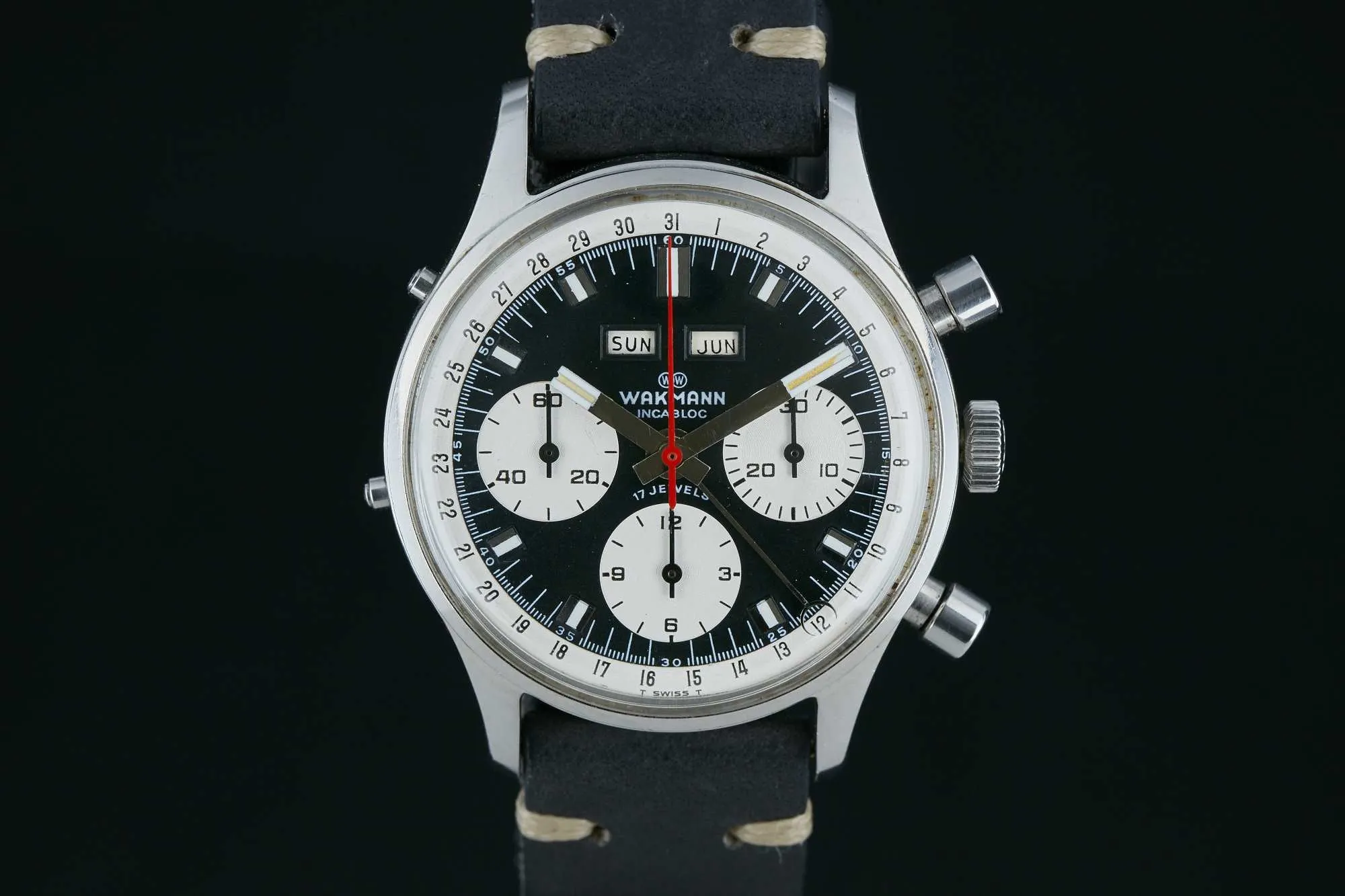 Wakmann Triple Calendar Chronograph