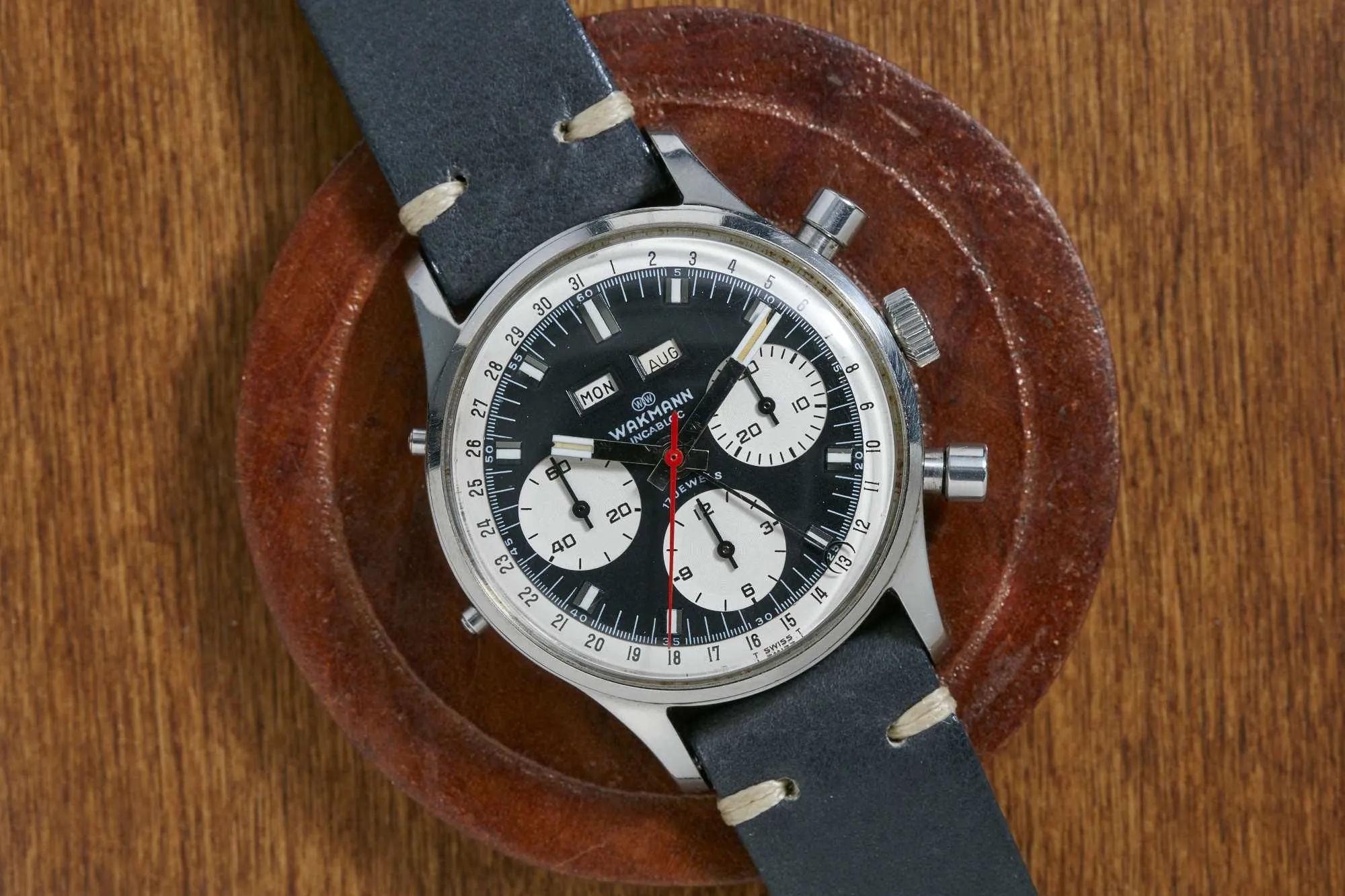 Wakmann Triple Calendar Chronograph
