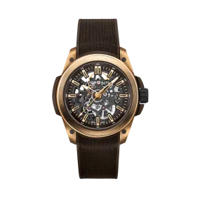 Wild ONE Skeleton 42mm Gold - Black Norteq Buckle