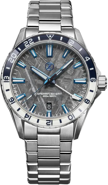 Zelos Spearfish GMT Meteorite