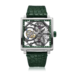ZEROO T1 THE ARCHER FULL SKELETON TOURBILLONMANUAL TOURBILLON WATCH FOR GENTS - ZT002SGR
