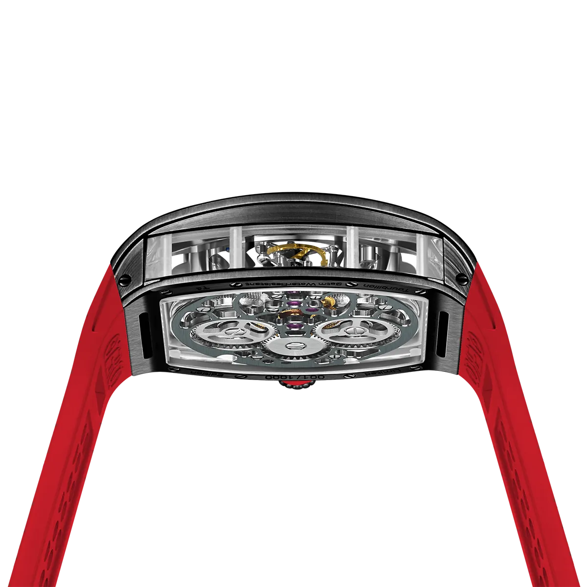 ZEROO T4 THE ARCHER FULL SKELETON TOURBILLONMANUAL TOURBILLON WATCH FOR GENTS - ZT004BRD