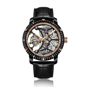 ZEROO T5 THE ARCHER FULL SKELETON TOURBILLONMANUAL TOURBILLON WATCH FOR GENTS - ZT005CBR