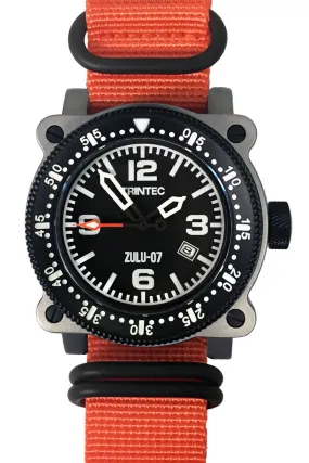 ZULU-07 PRO / Stainless/Orange / Automatic