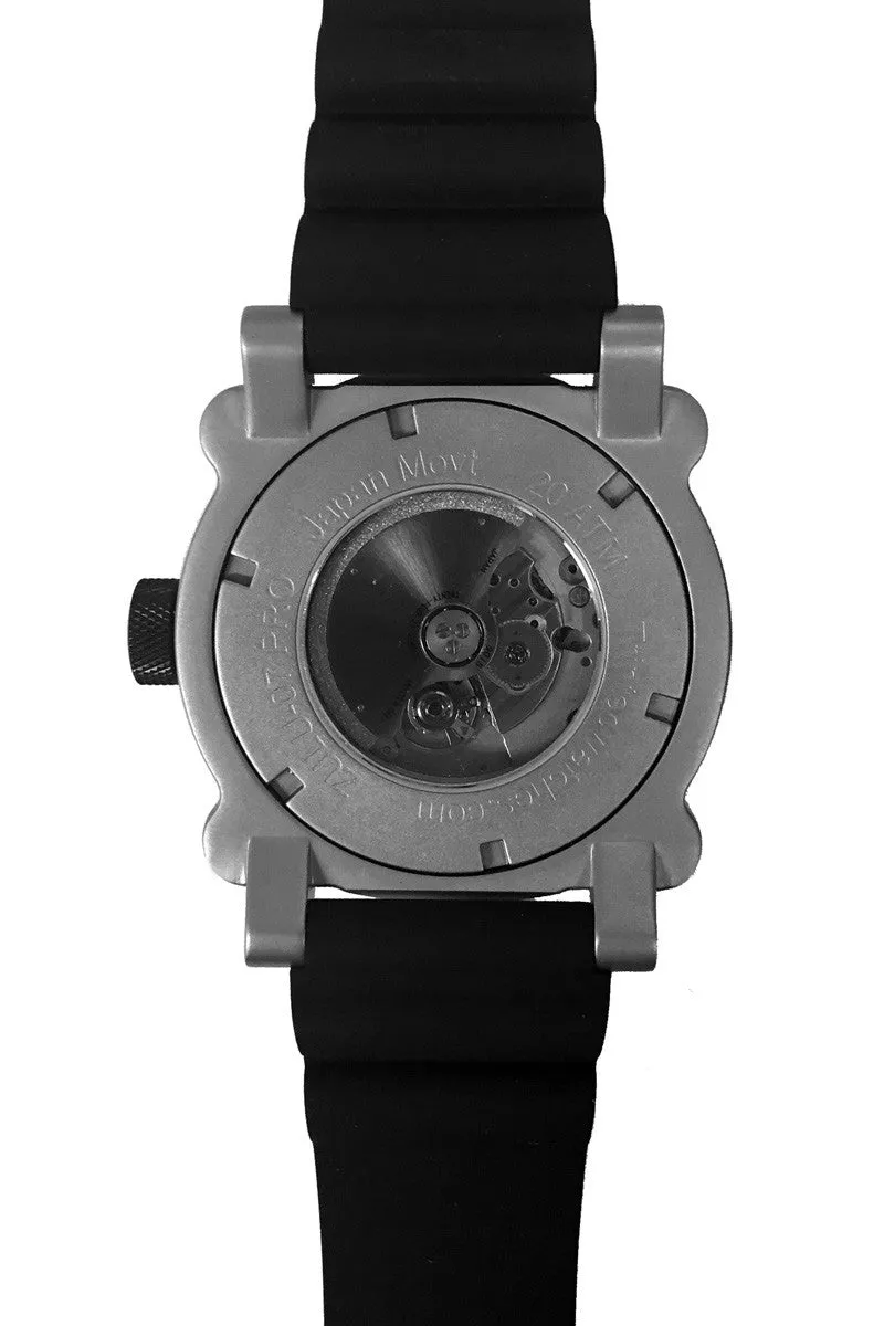 ZULU-07 PRO / Stainless/Orange / Automatic